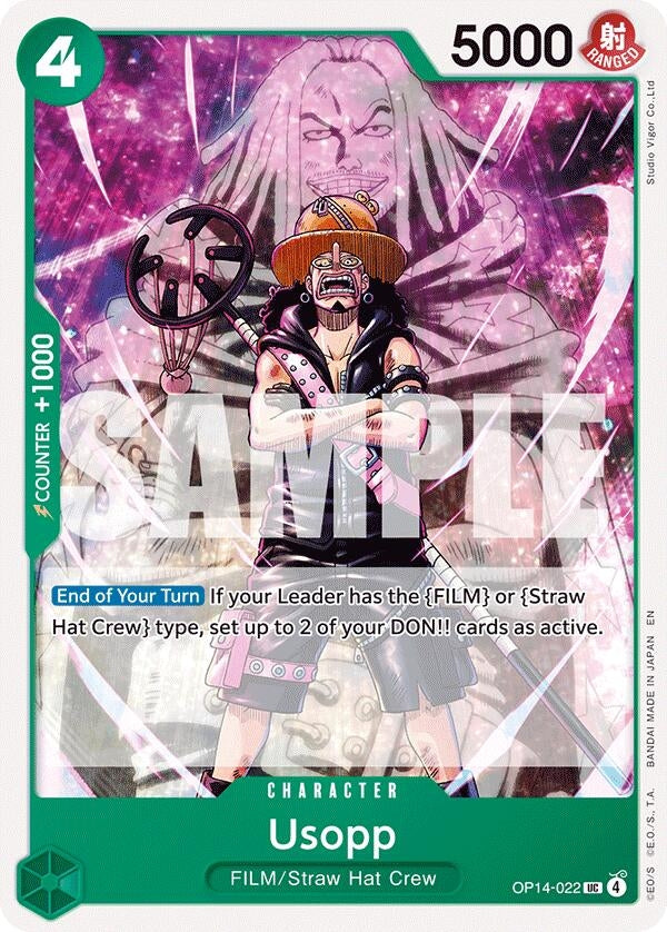 Image for Usopp - One Piece Card Game