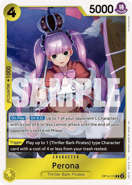 Image for Perona - OP14-111 - One Piece Card Game