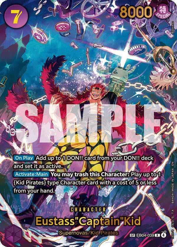 Image for Eustass"Captain"Kid - EB04-039 (SP) - One Piece Card Game