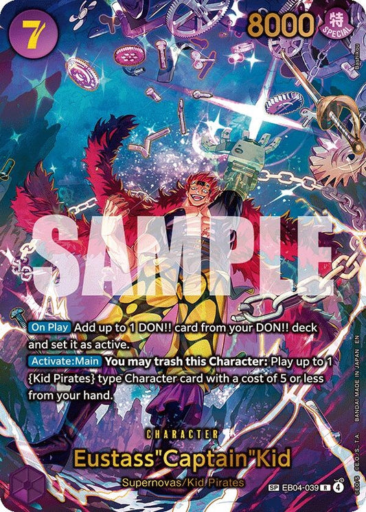 Image for Eustass"Captain"Kid - EB04-039 (SP) - One Piece Card Game