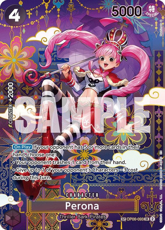Image for Perona - OP06-093 (SP) - One Piece Card Game