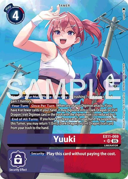 Image for Yuuki (Alternate Art) - Digimon Card Game