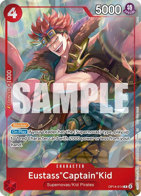 Image for Eustass"Captain"Kid - OP14-014 (Dash Pack) - One Piece Card Game