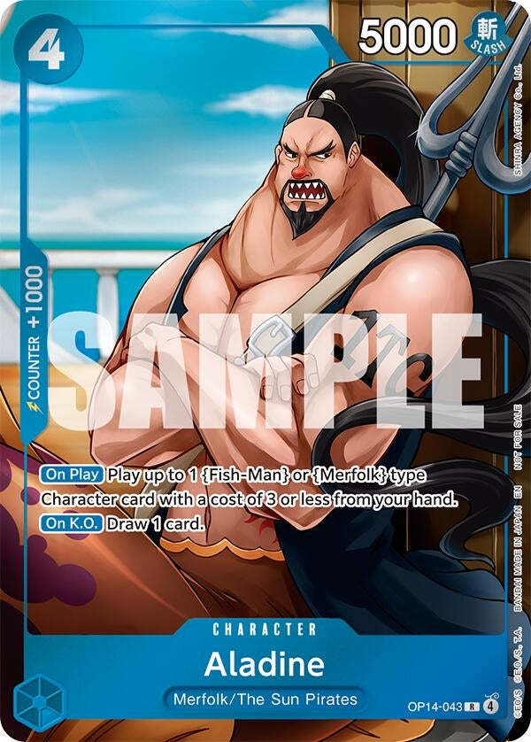 Image for Aladine (Dash Pack) - One Piece Card Game