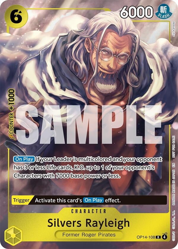 Image for Silvers Rayleigh (Dash Pack) - One Piece Card Game