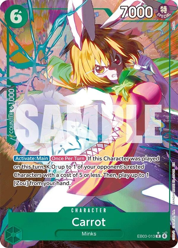 Image for Carrot (Alternate Art) - One Piece Card Game
