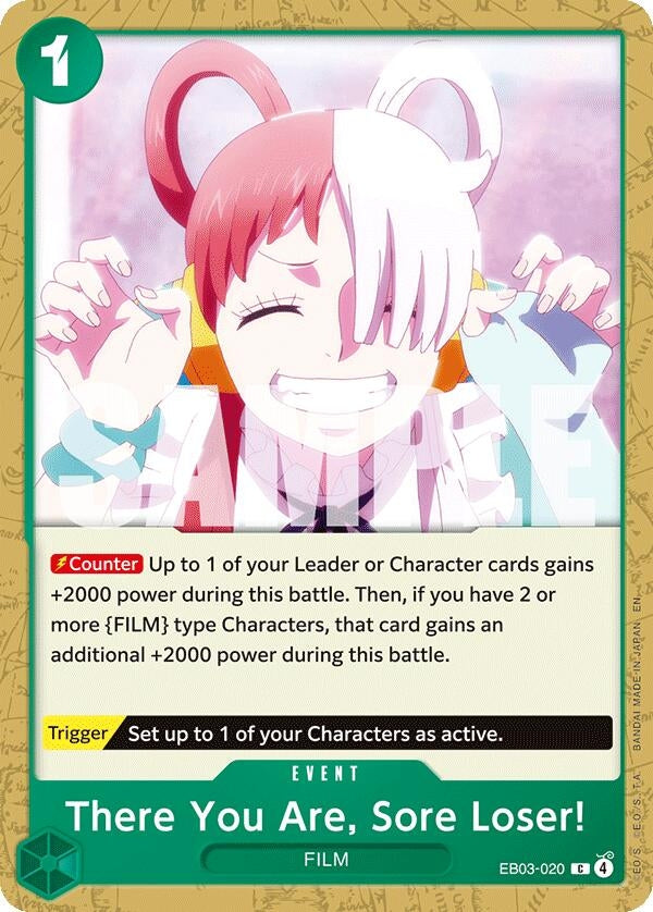 Image for There You Are, Sore Loser! - One Piece Card Game