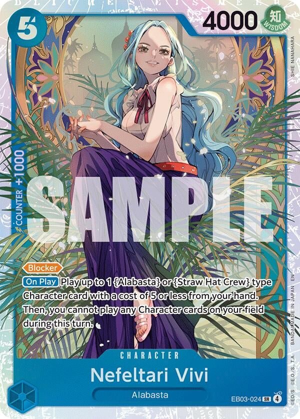Image for Nefeltari Vivi (024) - One Piece Card Game