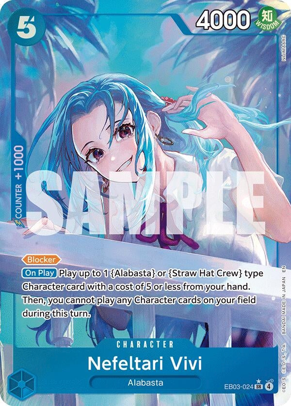 Image for Nefeltari Vivi (024) (Alternate Art) - One Piece Card Game
