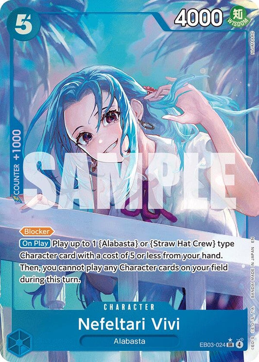 Image for Nefeltari Vivi (024) (Alternate Art) - One Piece Card Game