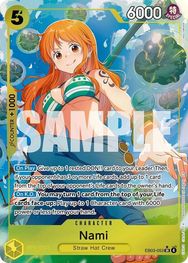 Image for Nami (053) (Alternate Art) - One Piece Card Game