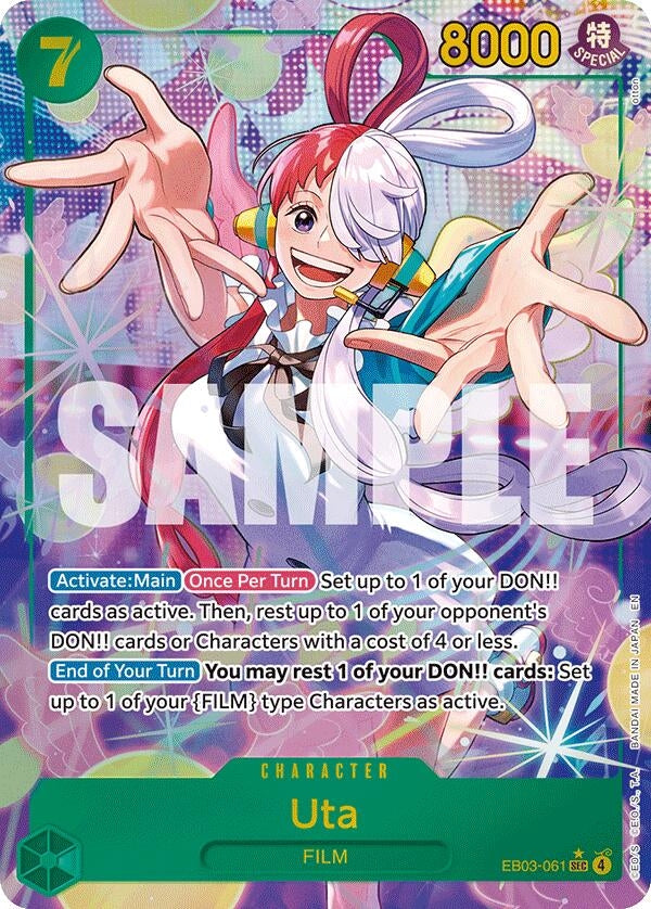 Image for Uta (061) (Alternate Art) - One Piece Card Game