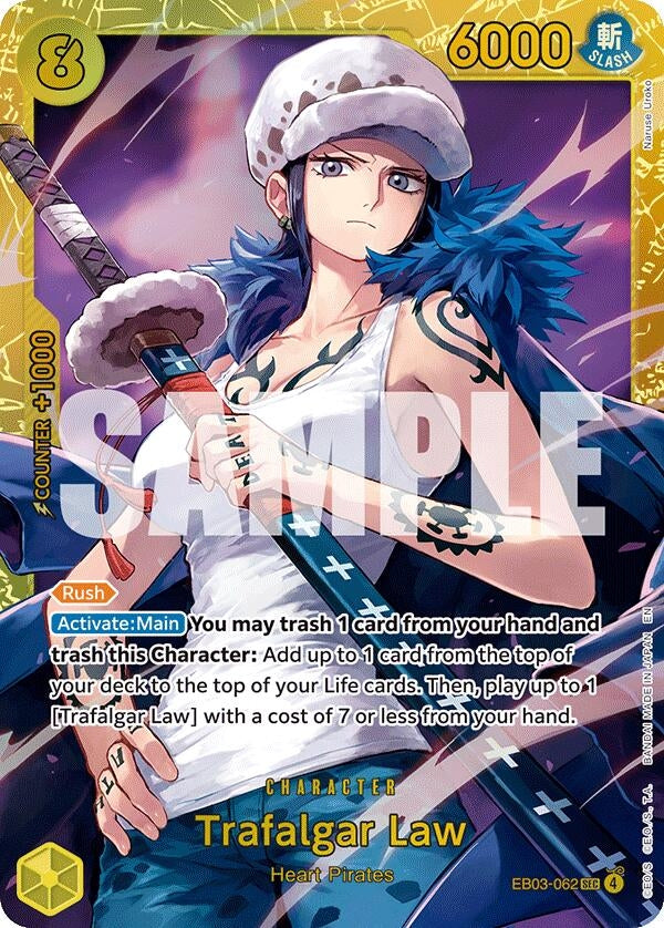 Image for Trafalgar Law - One Piece Card Game