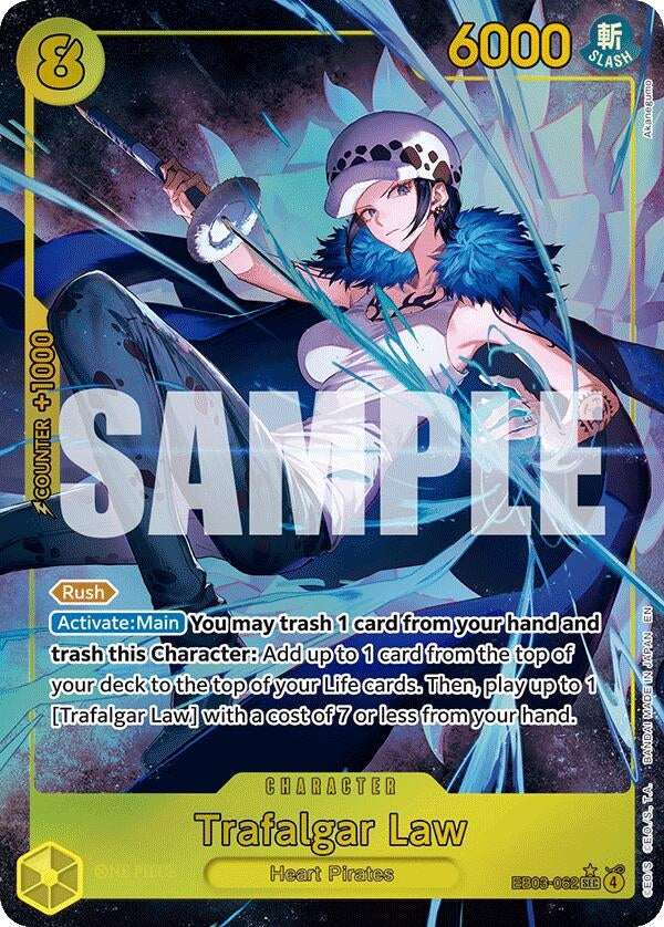 Image for Trafalgar Law (Alternate Art) - One Piece Card Game