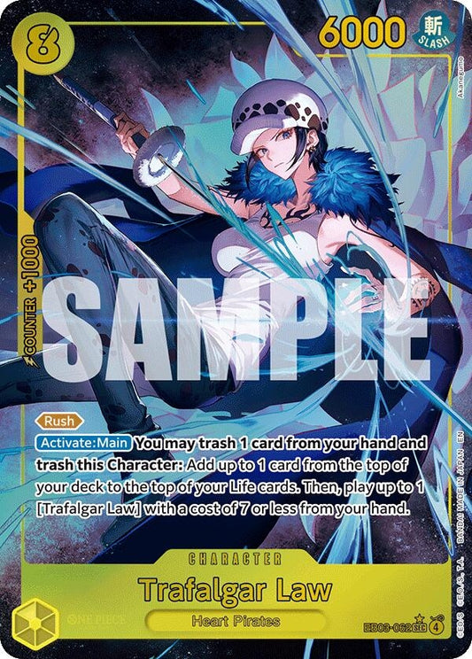 Image for Trafalgar Law (Alternate Art) - One Piece Card Game