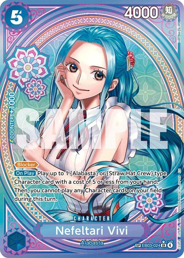 Image for Nefeltari Vivi (024) (SP) - One Piece Card Game