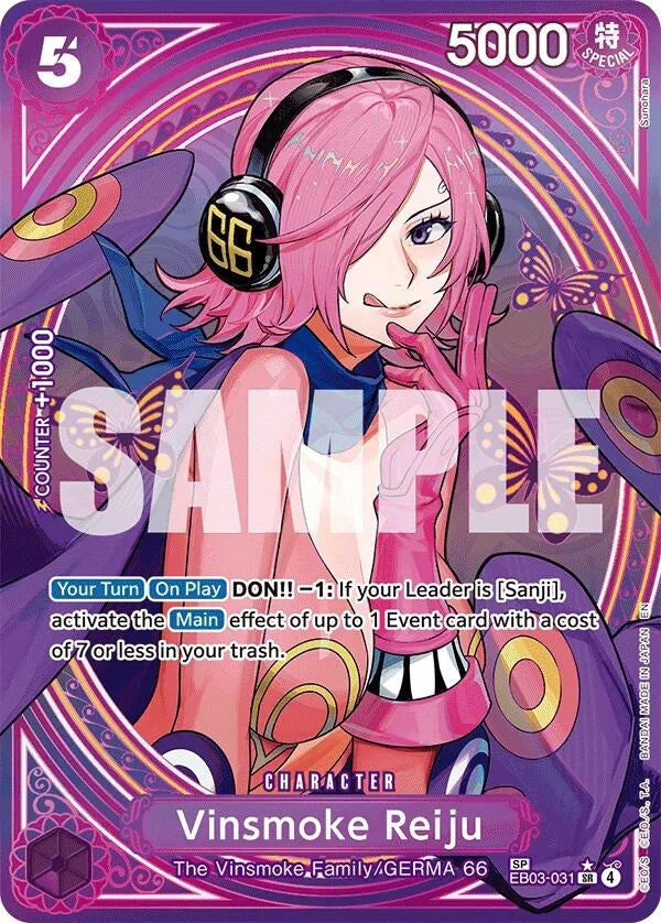 Image for Vinsmoke Reiju (SP) - One Piece Card Game