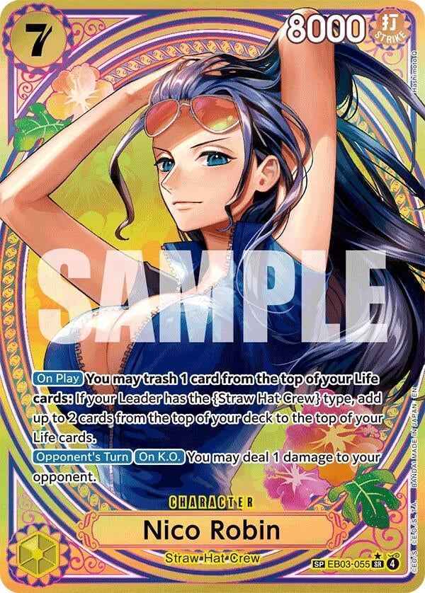 Image for Nico Robin (055) (SP) - One Piece Card Game
