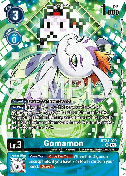 Image for Gomamon (Box Topper) - Digimon Card Game