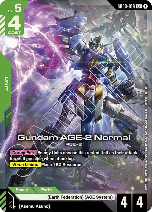 Image for Gundam AGE-2 Normal - Gundam Card Game