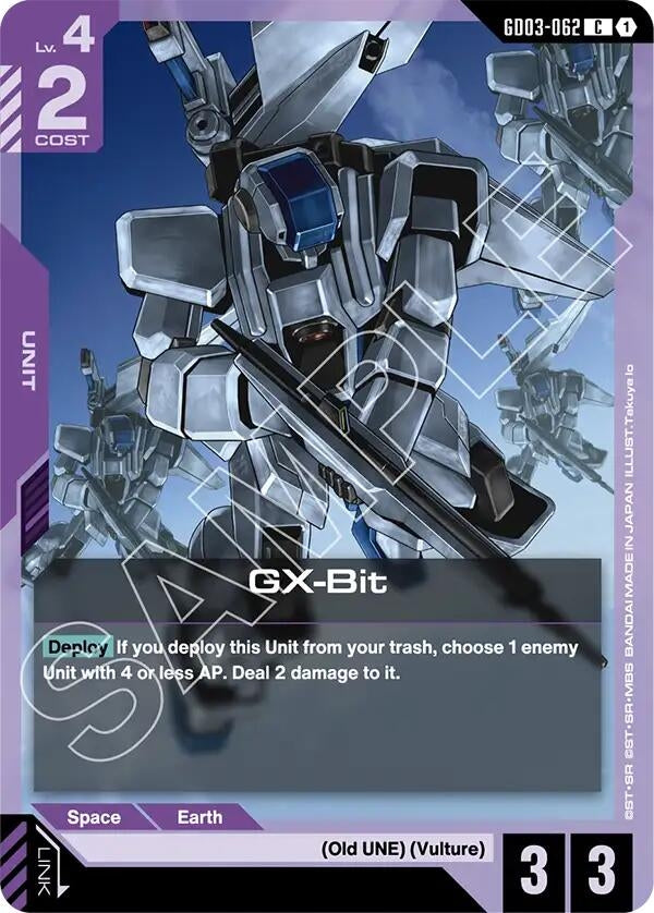 Image for GX-Bit - Gundam Card Game