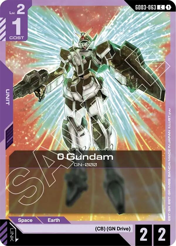 Image for 0 Gundam - Gundam Card Game