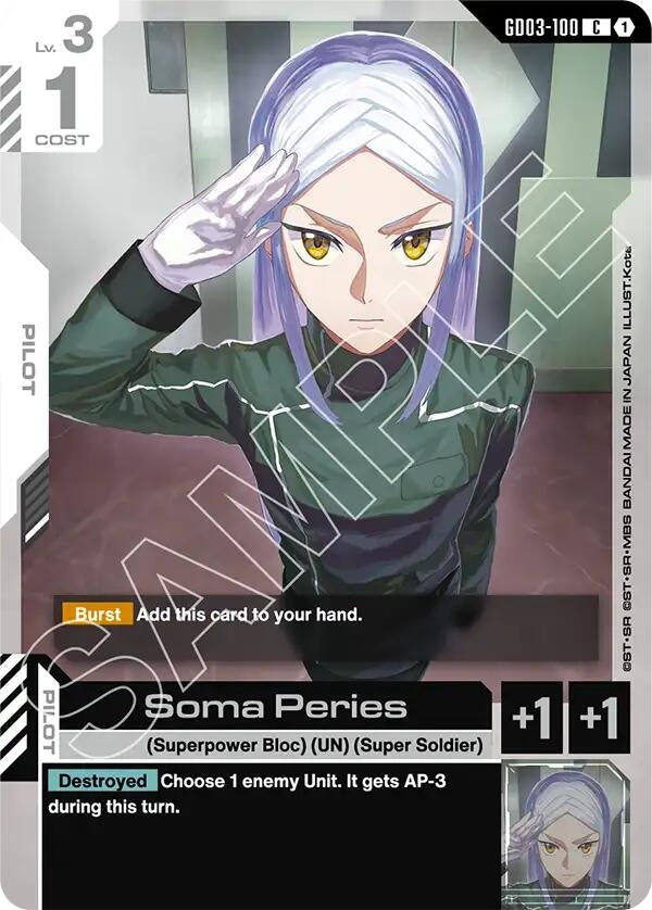 Image for Soma Peries - Gundam Card Game