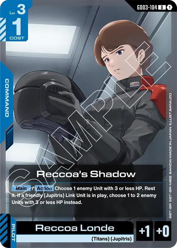 Image for Reccoa's Shadow - Gundam Card Game