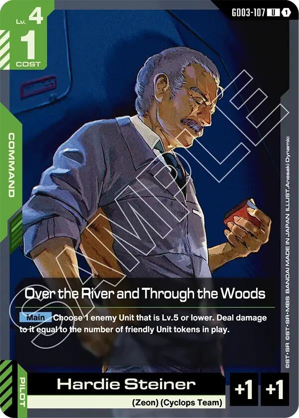 Image for Over the River and Through the Woods - Gundam Card Game