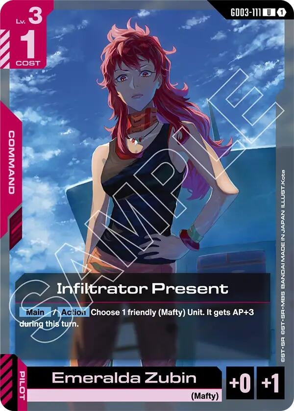 Image for Infiltrator Present - Gundam Card Game