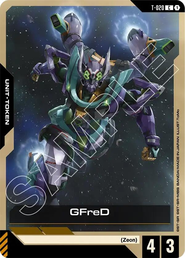 Image for GFreD (T-020) - Gundam Card Game