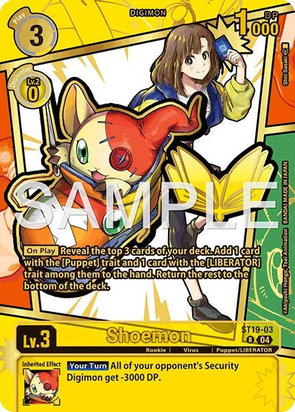 Image for Shoemon (Rare Pull) - Digimon Card Game