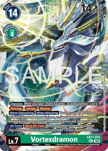 Image for Vortexdramon - Digimon Card Game
