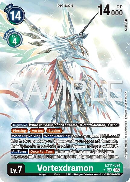 Image for Vortexdramon (Alternate Art) - Digimon Card Game