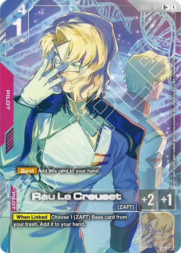Image for Rau Le Creuset (R+) - Gundam Card Game