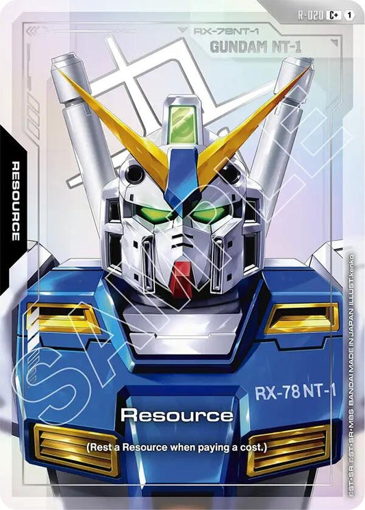 Image for Resource (R-020) (C+) - Gundam Card Game