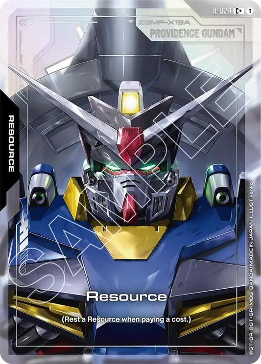 Image for Resource (R-024) (C+) - Gundam Card Game