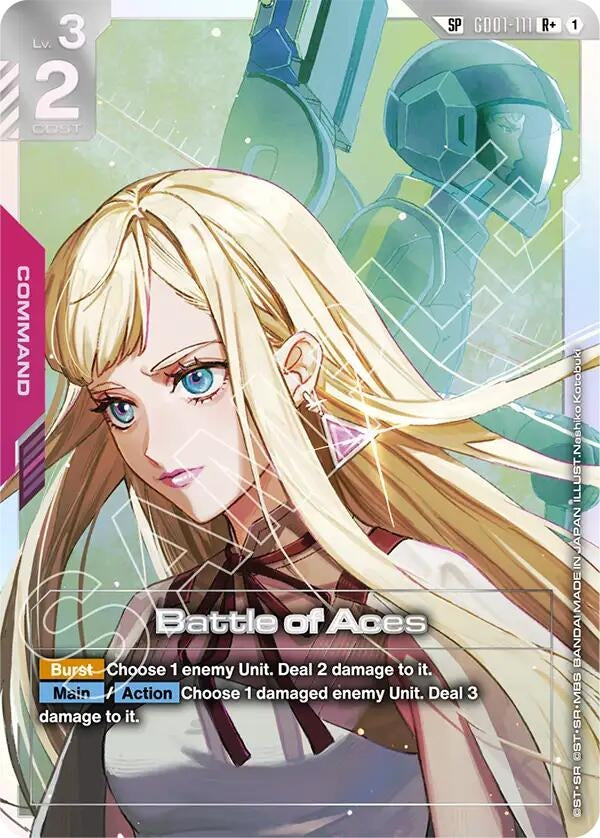 Image for Battle of Aces (SP) (R+) - Gundam Card Game