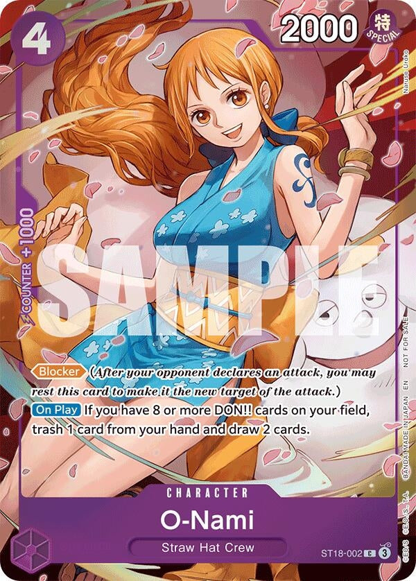 Image for O-Nami - ST18-002 - One Piece Card Game
