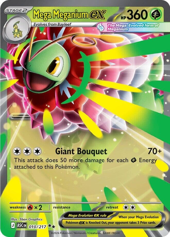 Image for Mega Meganium ex - Pokemon