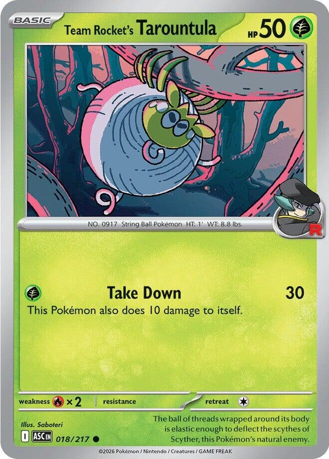Image for Team Rocket's Tarountula - Pokemon