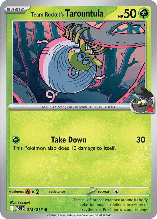 Image for Team Rocket's Tarountula - Pokemon