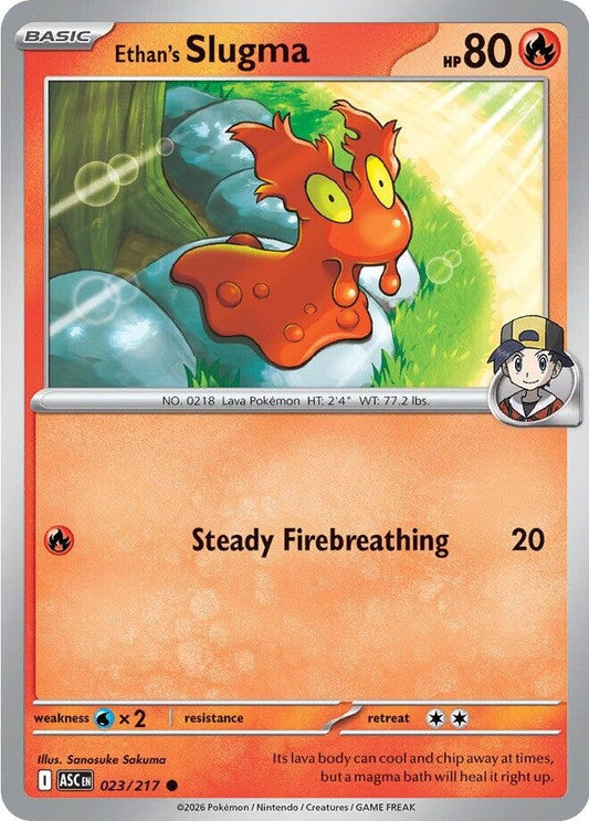 Image for Ethan's Slugma - Pokemon