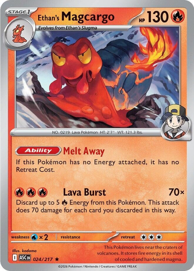 Image for Ethan's Magcargo - Pokemon