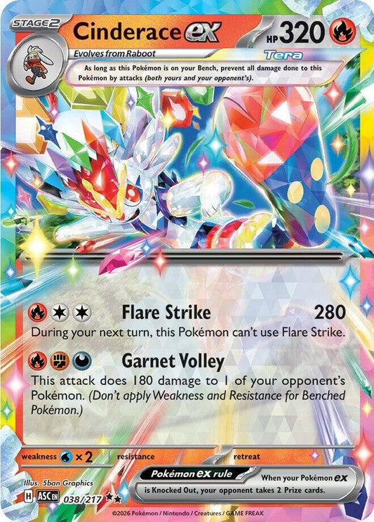 Image for Cinderace ex - Pokemon