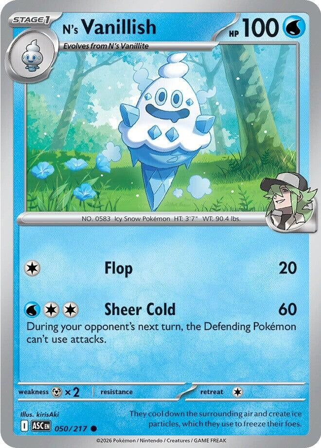 Image for N's Vanillish - Pokemon