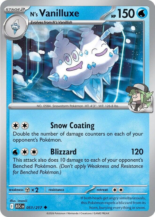 Image for N's Vanilluxe - Pokemon