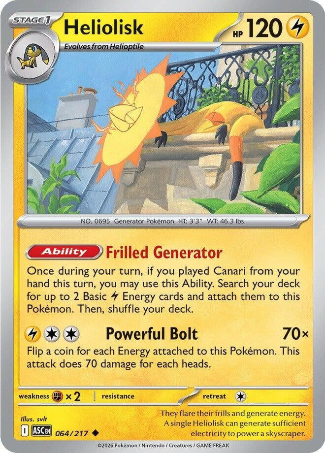 Image for Heliolisk - Pokemon