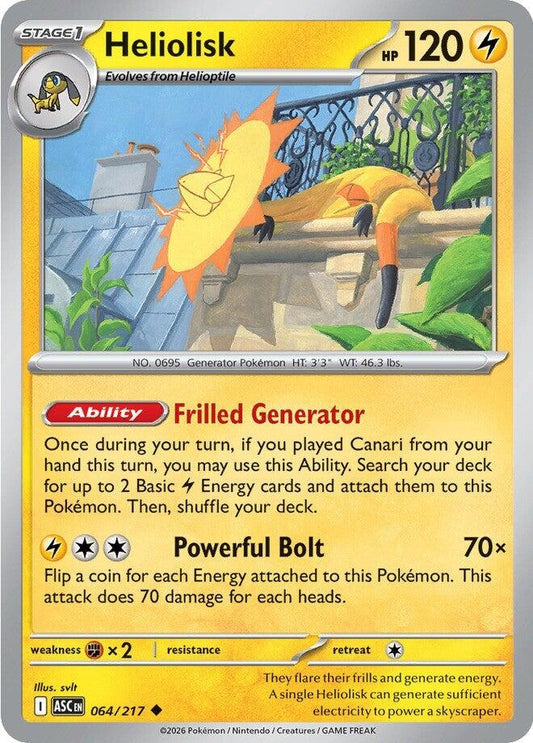 Image for Heliolisk - Pokemon