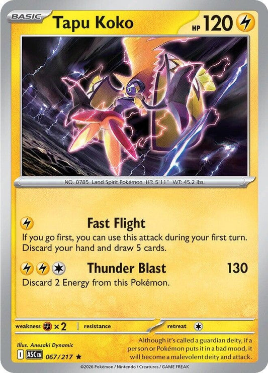 Image for Tapu Koko - Pokemon